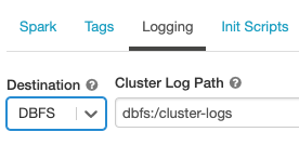 Cluster log delivery