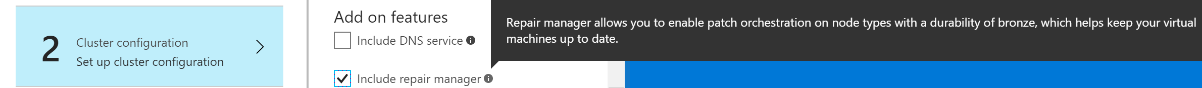 صورة لتمكين Repair Manager من مدخل Microsoft Azure