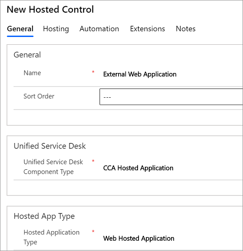 Hosting external app in Unified Service Desk.
