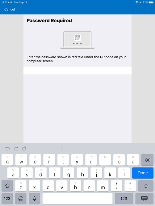 Příklad snímku obrazovky Portál společnosti Zadání hesla a zadání pole heslo