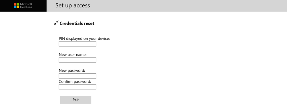 Nastavení přístupu k Portálu zařízení s Windows