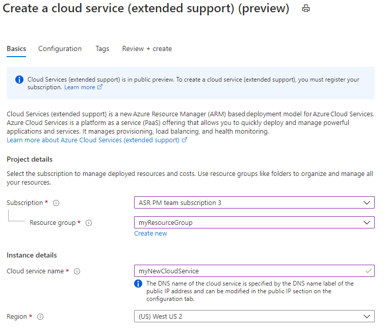 Obrázek znázorňující nákup cloudové služby z marketplace