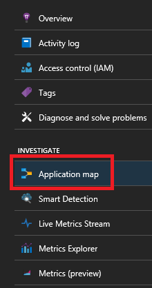 Mapa aplikace AI v okně Mapa