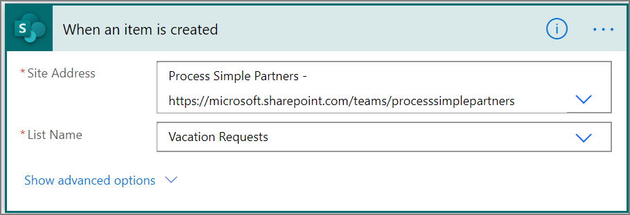 Informace SharePoint