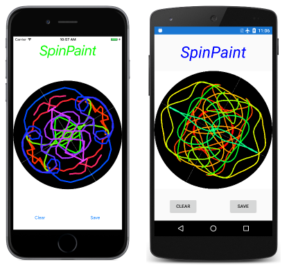 Aplikace SpinPaint