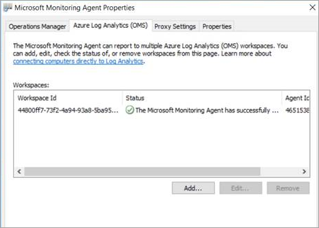 Egenskaberne for Microsofts overvågningsagent