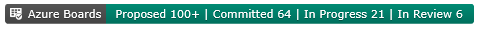 Screenshot of GitHub status badge.