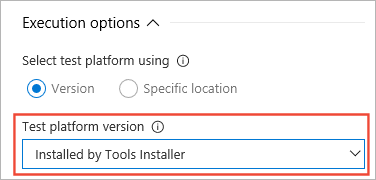 Setting the installer option