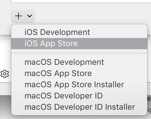 Selecting iOS App Store