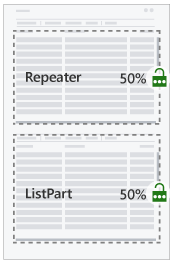 List layout example 3