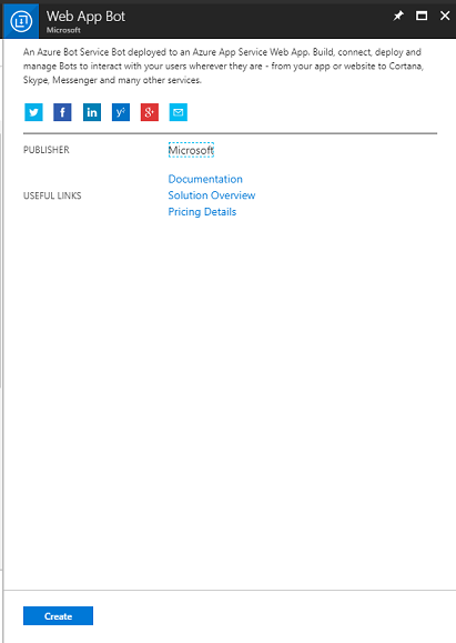 Screenshot der Web-App-Bot-Seite und der Schaltfläche 