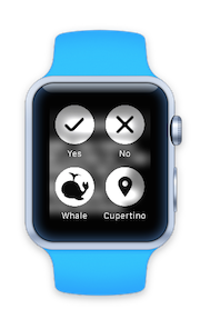 Apple Watch-Schaltflächen