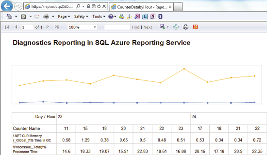 Viewing the Report in the Browser