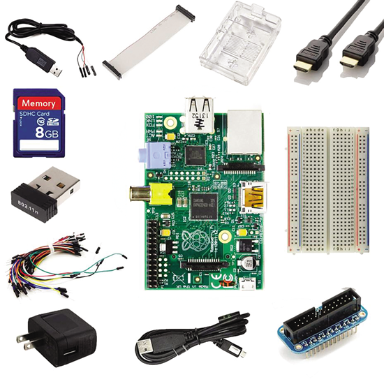 The Raspberry Pi Canakit (Does Not Include the Camera)