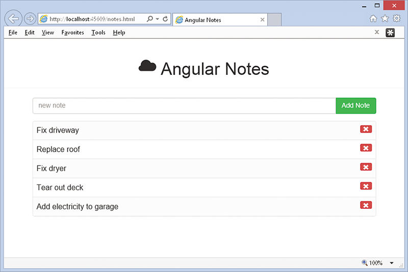 Angular Notes-App