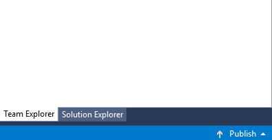 Veröffentlichen einer Lösung in einem neuen Remote-Git-Repository im Visual Studio Team Explorer