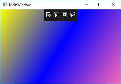 Gradient colors on inking surface in WPF app