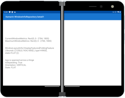 Xamarin.Android Jetpack-Fenster-Manager