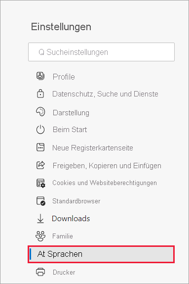 Screenshot of Edge showing the Settings button.