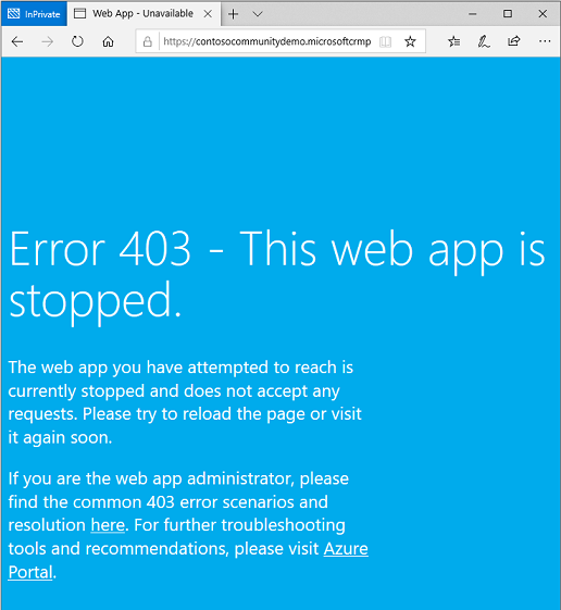 HTML 403 Fehler