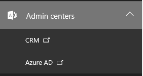 Admin Centers with Azure Active Directory and Dynamics 365