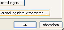 Excel Services-Dialogfeld 'Verbindungsdatei exportieren'