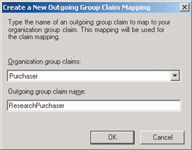 Figure 5 Outgoing Group Claim Mapping