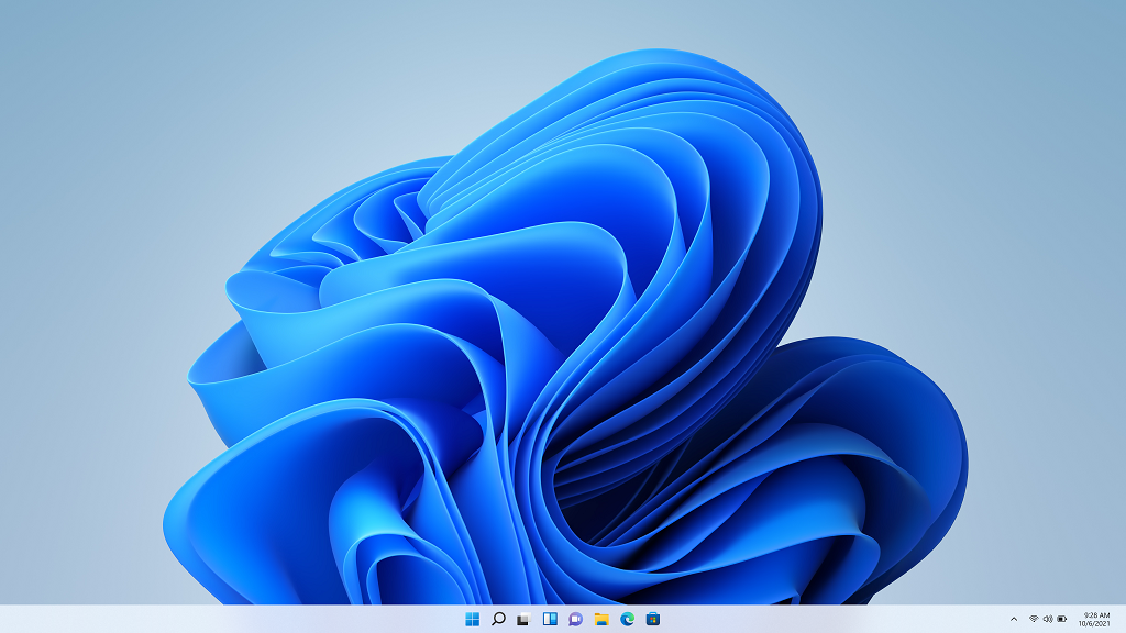 Abbildung des Windows Desktops, einschließlich der Taskleiste
