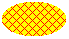 Abbildung einer Ellipse, die mit einem kleinen Raster schräger Linien über einer Hintergrundfarbe gefüllt ist 