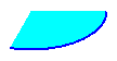 Abbildung, die ein Segment einer gefüllten Ellipse zeigt