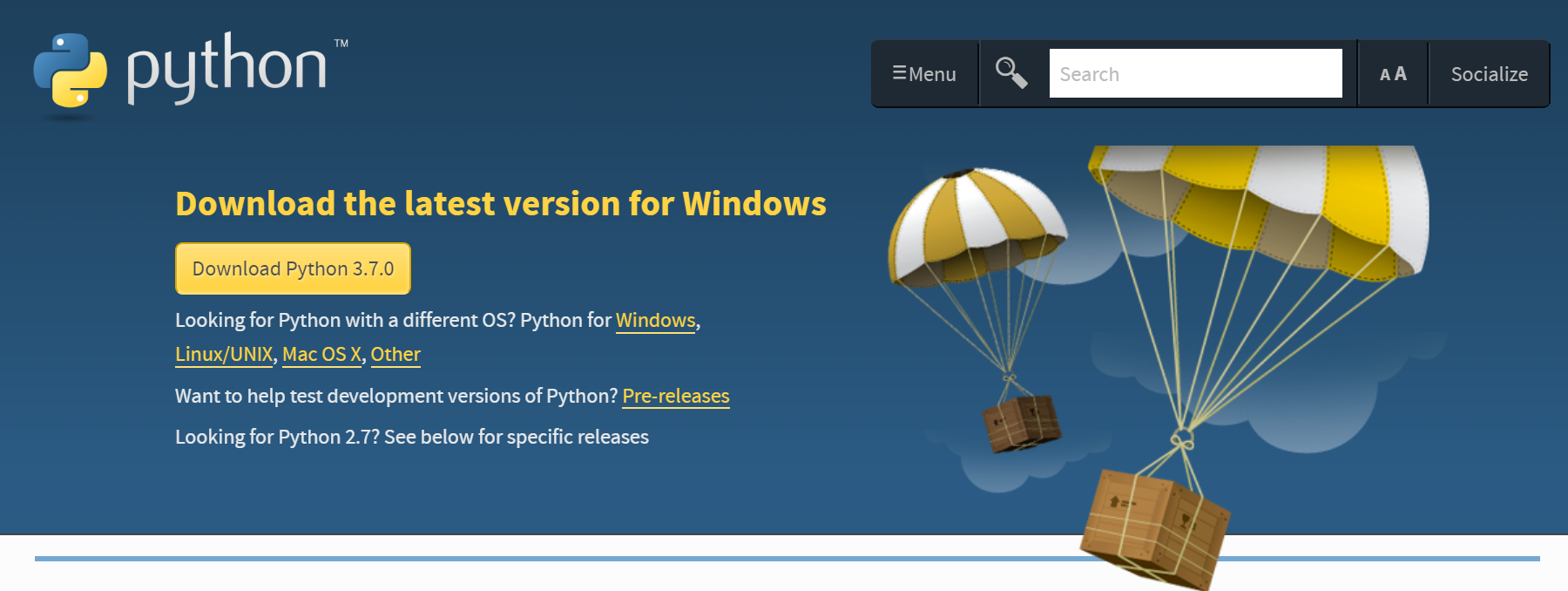 Python 3.6 herunterladen