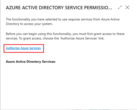 Shows the MICROSOFT ENTRA SERVICE PERMISSIONS page