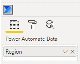 Προσθέστε δεδομένα στην απεικόνιση Power Automate.