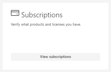 View subscriptions.