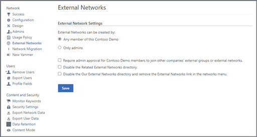 External networks