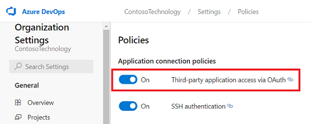 Third-party application access via OAuth
