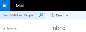 Screenshot for the homepage of Outlook Web App.