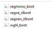 Screenshot of the SMSBoot\Fonts folder.