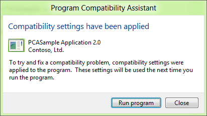 application fails due to graphics and display issues dialog