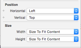 Set the Position and Size properties on each control