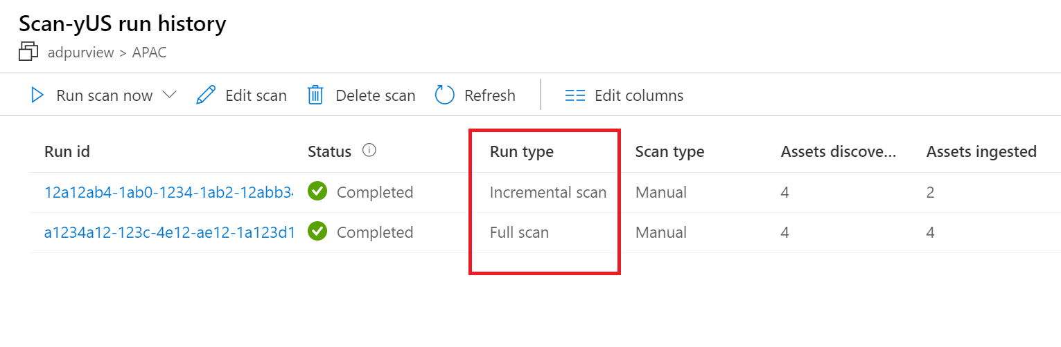 manage scan results