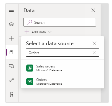 Select View, Data sources, Add data source.