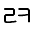 Illustration eighty-eight of trailing consonant U 1 1 D 8 represented as a glyph.