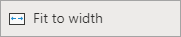 Fit to width icon.