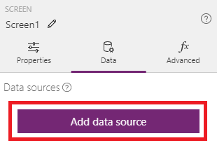 Add data source.