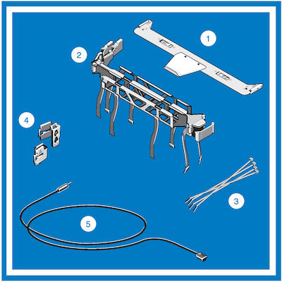 Illustration of CMA parts