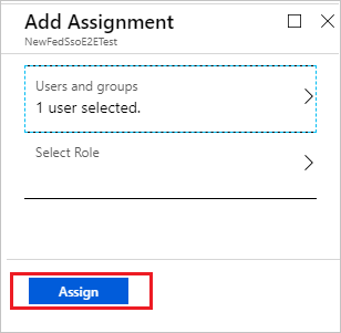Screenshot shows the Add Assignment dialog box where you can select Assign.