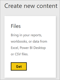 Power BI Get Files