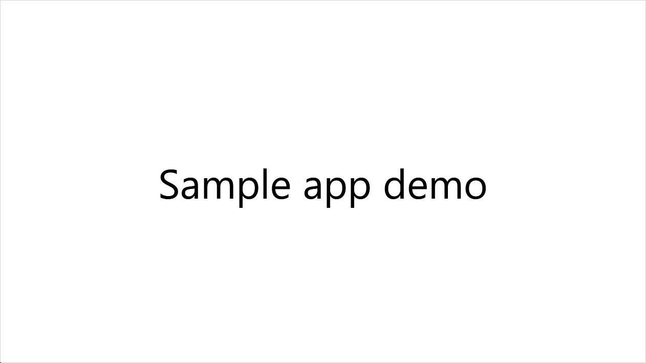 Admin Catalog Management - sample app demo.