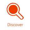 Icon for the Discover phase.